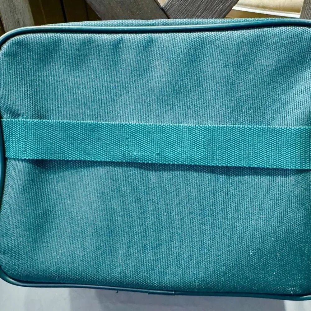 Vintage Jaguar Men's Green Overnight Bag
